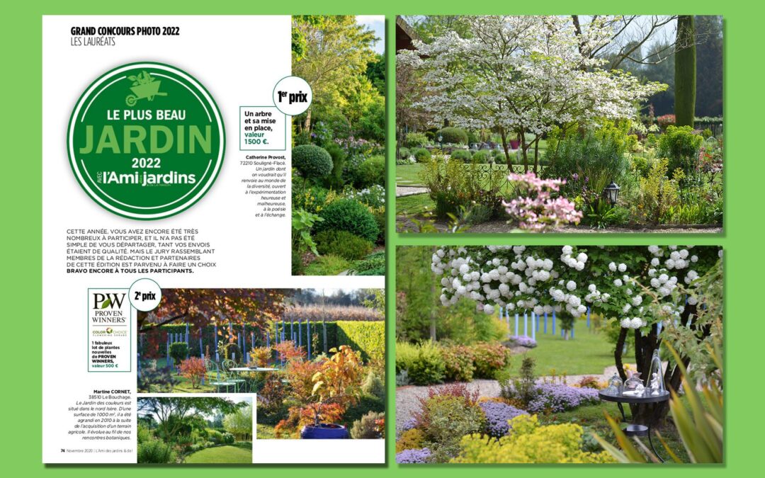 Sponsorhip photo competition ‘The most beautiful garden in France 2022’